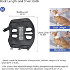 Dog Lift Harness for Small Dogs, Dog Backpack Carrier, Adjustable Padded - Image 6