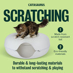 Cattasaurus Peekaboo Cat Cave, Extra Spacious - Image 2