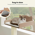 Cat Window Perch with Thick Sisal Scratching Post, Cats Hammock - Image 6