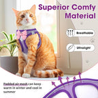Cat Vest Harness and Leash Set for Walking Escape Proof, Adjustable Kitten - Image 4