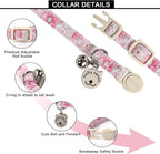 Lionet Paws 2pcs Pack Cotton Cat Collar, Breakaway Buckle - Image 2