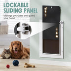 3-Flap Insulated Aluminum Dog Door - Image 5