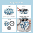 JOEJOY Donut Small Dog Bed, Round Cat Beds - Image 5