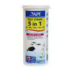 API 5-IN-1 TEST STRIPS Freshwater and Saltwater Aquarium Test Strips 100-Count by API