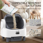 Automatic Cat Litter Box, Electric Large Open-Top Self Cleaning Litter Box - Image 6