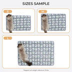 1 Pack 3 Blankets Super Soft Fluffy Premium Cute Elephant Pattern Pet Blanket - Image 3