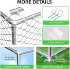 10x10 FT Outdoor Dog Kennel Outside - Image 5