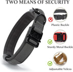 Tactical Dog Collar, Adjustable Military Training Nylon Dog Collar - Image 4
