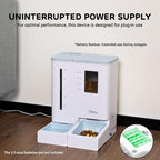 iPettie FW54 5G/2.4GHz WiFi Automatic Feeder and Waterer 2-in-1 Set - Image 5