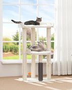 FourFurPets 43.7" Cat Tree, Modern Cat Tree Tower, Cat Tower - Image 4
