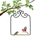 Outdoor Home-X Hummingbird Swing. Metal Frame Hummingbird Swing - Image 2