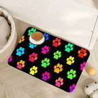 Cat Gradient Paw Print Dog Food Mat by Unknown