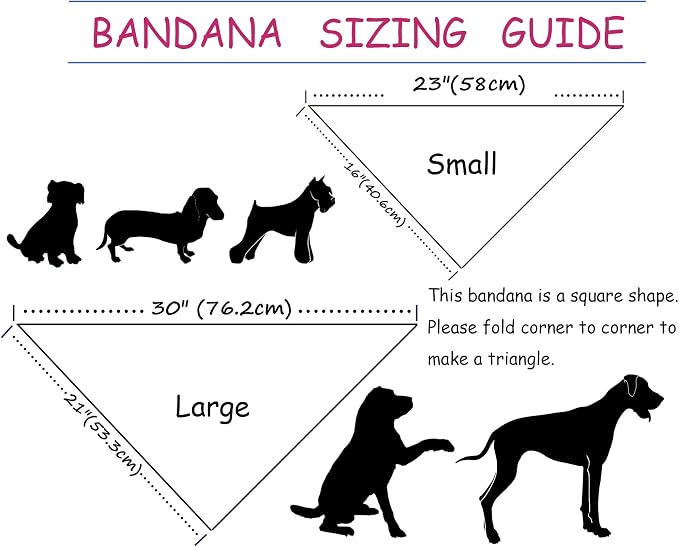 ARING PET Summer Dog Bandanas, Autumn Leaf Floral Kerchief Triangle Bibs Scarf - Image 6