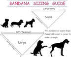 ARING PET Halloween Dog Bandanas, Cotton Purple Pumpkin Ghost Bat Floral Pet - Image 4