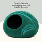 MEOWFIA Cat Cave – Premium Felt Cat Bed - Image 5