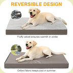 KSIIA Orthopedic Dog Bed Dog Crate Bed Waterproof - Image 4