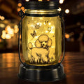 kyoryuger Poodle Gifts for Women/Men, Poodle Solar Lanterns Dog Mom Birthday by kyoryuger
