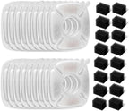 Brand 16 Pack Replacement Filters & 16 Pack Replacement Pre-Filter Sponges by Redoso