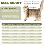 Cat Pajamas for Cats Only, Sticky Hair Cat Clothes, Sphynx Hairless Cats Sweater - Image 4