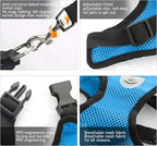 shudyear Summer cat Chest Harness and Leash, Anti-Escape Adjustable Soft mesh - Image 4