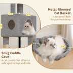 Heybly Cat Tree, 45.3-Inch Cat Tower - Image 6