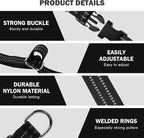 Hikiko Martingale Collar for Dogs Reflective Nylon Dog Collar - Image 3
