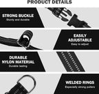 Hikiko Martingale Collar for Dogs Reflective Nylon Dog Collar - Image 2