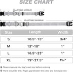 Martingale Dog Collar, Adjustable Nylon Reflective Collar - Image 4