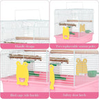 Small Bird Cage, Lightweight Travel Birdcages - Image 5
