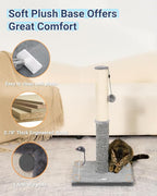 Happi N Pets 29.5" Tall Cat Scratching Post, Cat Scratchers - Image 6