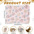Tuanse 4 Pack Ultra Soft Dog Cat Bed Mat Small Animal Guinea Pig Bed - Image 2