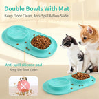 Small Size Puppy Dog Bowls: Food and Water Bowls Set - Image 6