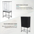 YINTATECH 53 inches Bird Cage Seed Catcher & Birdcage Cover, Bird Cages - Image 3
