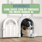 Purrfect Portal Meow Manor® XL Interior Cat Door, No-Flap Pet Door - Image 5