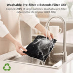 uahpet Air Purifier Slim Replacement Filter 1 Pack, True HEPA Replacement - Image 4