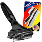 3PCS Pet Grooming Rake & Metal Comb & Flea Comb by Unknown