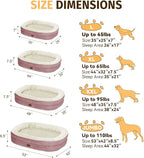 Orthopedic Waterproof Large Dog Bed: Memory FoamWashable Dog Bed - Image 2