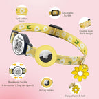 3-Pack, Double Protection Cat Collar: QR Code ID & Airtag Holder! Breakaway - Image 5