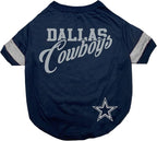 NFL Dallas Cowboys T-Shirt for Dogs & Cats, Medium. Football Dog Shirt for NFL - Image 3