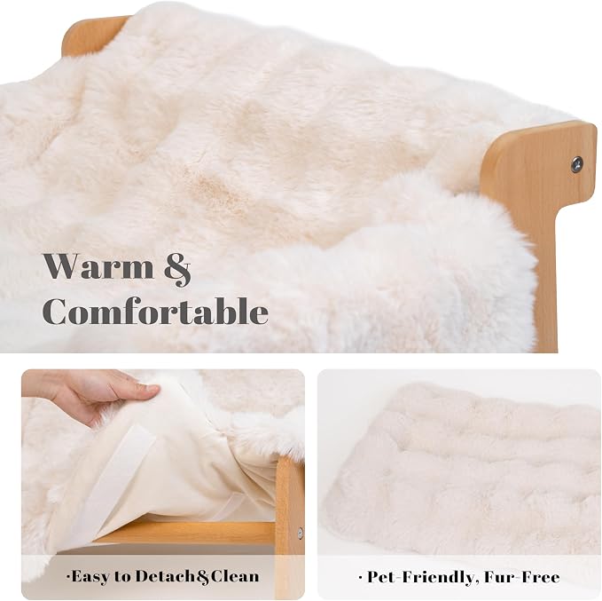 CHEERHOME PETS Elevated Cat Couch Bed - Image 3