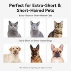aumuca Pet Deshedding Tools for Short Haired Cats & Dogs, Dematting Deshedding - Image 3