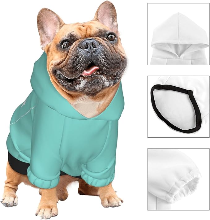 Dog Costume, Custom Dog Hoodie, Dog Name Costume Holiday Pet Pajamas Outfit - Image 3