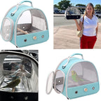 Bird Carrier, Portable Small Bird Parrot Parakeet Carrier - Image 5