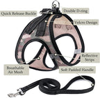 Dog Harness with Leash Set, No Pull Adjustable Reflective Step-in Puppy Pet - Image 2