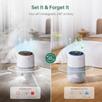 Air Purifier with PM2.5 Real-Time Display & Air Quality Monitor, All-in-One - Image 4