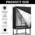 Bird Cage Cover 35"x25"x47" Heavy Duty Waterproof Bird cage Covers - Image 2