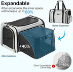 Expandable Cat Carrier, Airline Approved Soft Sided Pet Carrier - Image 2