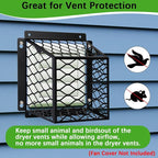 Dryer Vent Cover Guard, Dryer Vent Bird Guard Cagefor Most 3" to 4" Exhaust Fan - Image 3