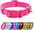 azuza Reflective Dog Collar, Soft Neoprene Padded Pet Collar by azuza