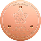 Mellbree Bird Bath Copper Disk, 0.6mm Reinforced 99.99% Pure Copper Cleaning by Mellbree